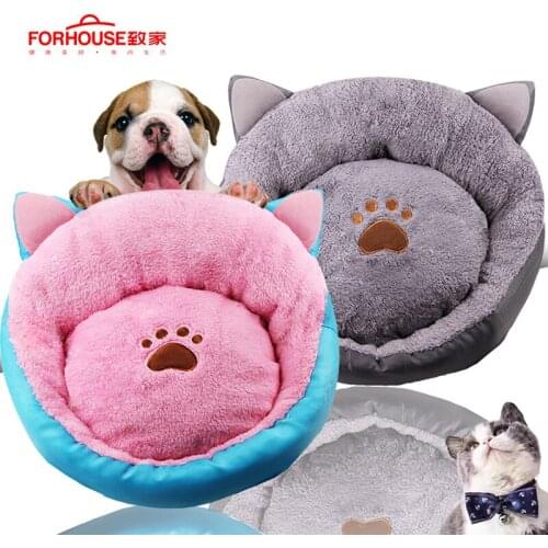 Washable Dog Bed Puppy Cushion Cat House Breathable Soft Winter Sleeping Mat Kennel Pet Blanket