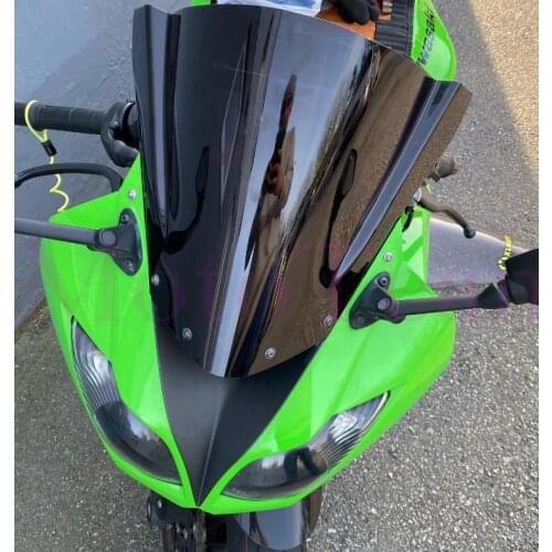 New motorcycle Windshield WindScreen+Screws For Kawasaki Ninja ZX-10R ZX10R 2008 2009 2010 08 09 10