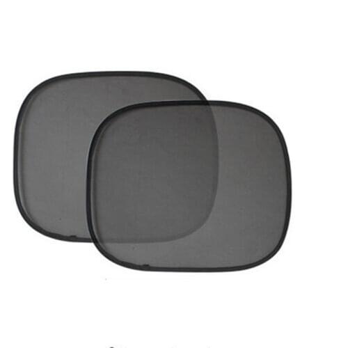 New arrival 2Pcs/Lot 44*36cm Black Car Sun Shade Side Rear Window Sunshade Cover Visor Shield Screen Solar Protection