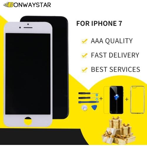 Pantalla Screen for iPhone 7 A1660 A1778 A1779 Touch Panel Digitizer Assembly for iPhone 7 LCD Display Replacement +TUP