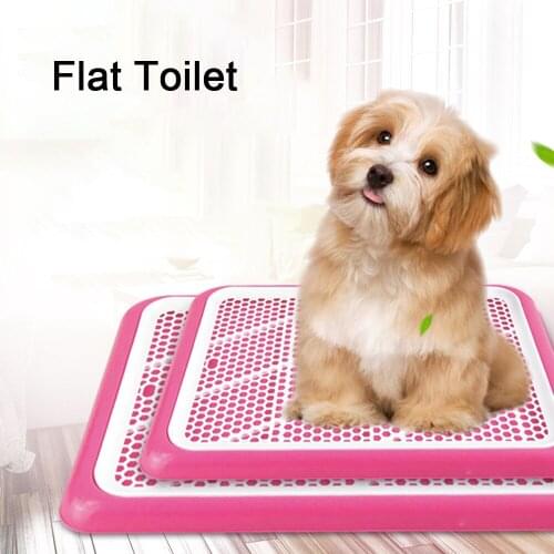 Portable Pet Puppy Toilet Easy To Clean Indoor Dog Training Toilet Potty Toilet Tray Pad Dog Cat Pet Products Dog Supplies 2021