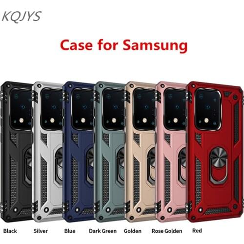 Shockproof armor Mobile Phone Protective Cover for Samsung S10 S9 Magnetic Mobile Phone Holder Protective Cover for Samsung A5