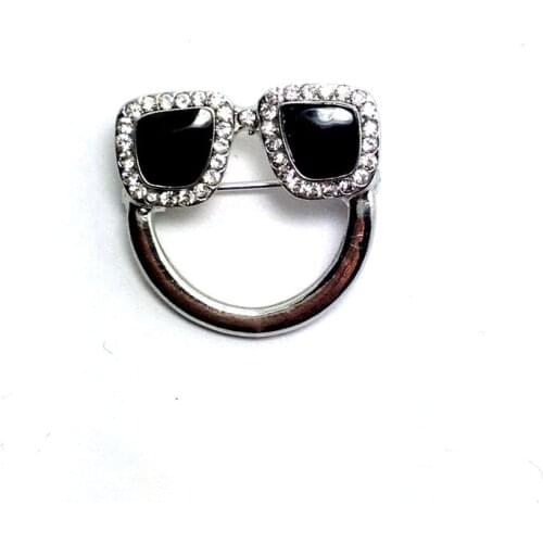 Ruphi Black Brooches For Clothes