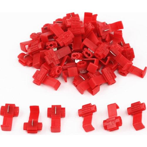 Electric Wire Cable Connectors Quick Splice Terminals Crimp Non Destructive Without Breaking Line AWG 16-22