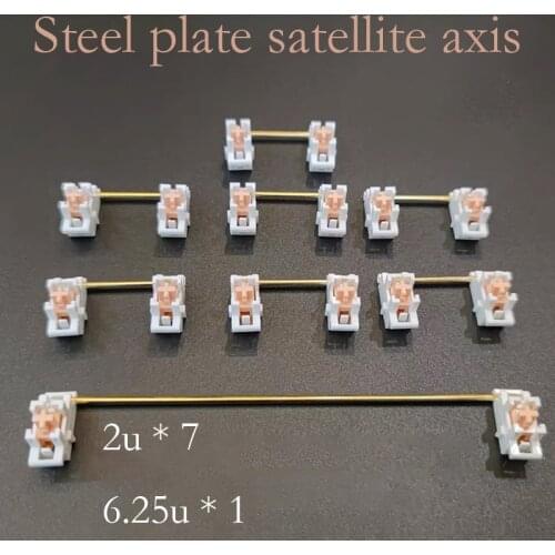 Keyboard Plate Mounted Stabilizer 6.25u*1 2.0u*7