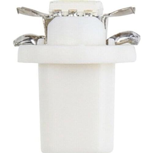 X7AE 10 Pcs LED Car Instrument Panel Wide Light Auto Gauge Speed Dash Bulb Dashboard Wedge Interieur Lamp B8.5 5050 1SMD Auto