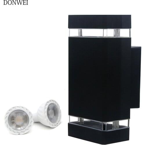 10W Led Wall Lamp Sconce lights Waterproof Up and Down Modern Aluminum Wall light for Indoor Outdoor Corridor Garden Porch light