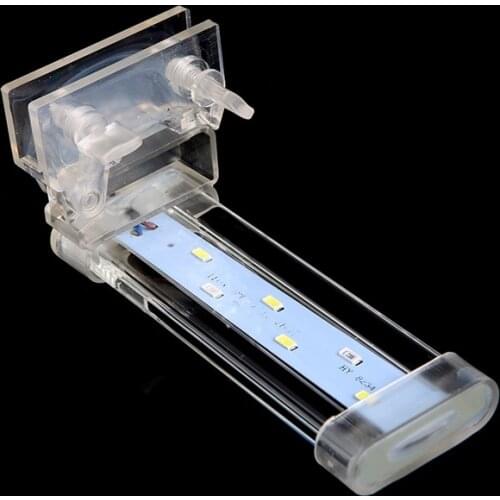 Aquarium Fish Tank Clip Light Plant Grow Submersible Lighting Lamp Decor EU Plug Dropship