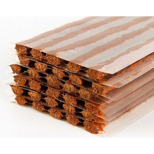 10pcs Tubeless Tire Repair Tools For Tyre Puncture Emergency Off road travel Car Motorcycle Tyre Repair Rubber Strip Tire seal