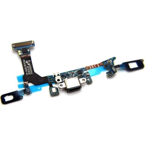 10pcs/lot Replacement Charging Flex Cable for Samsung Galaxy S7 G930F Microphone USB Charging Port Connector Dock