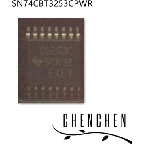 10pcs/lot SN74CBT3253CPWR IC DUAL1:4 FET MUX/DEMUX 16TSSOP 3253 SN74CBT3253 SN74CBT3253C 100% New Original
