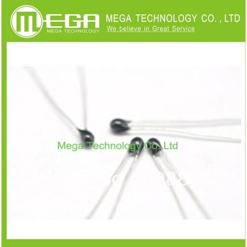 100PCS 5mm 10K OHM 103 5% 3950 NTC NTC-MF52AT thermistor and thermal resistor
