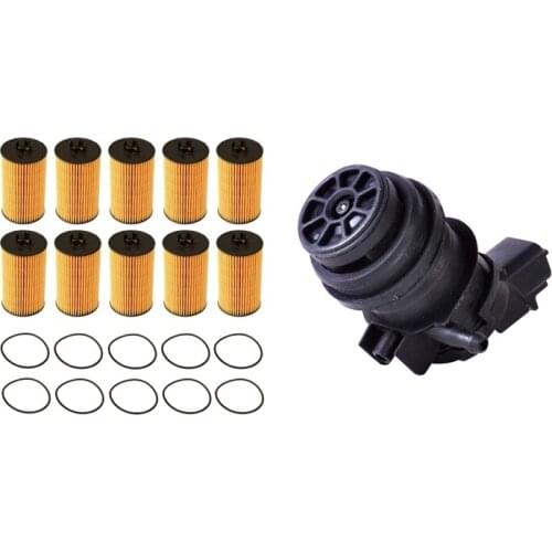 10x Oil Filters for Chevy Aveo Cruze Sonic Trax & 1x Windshield Washer Pump for Toyota Camry Corolla Highlander RAV4