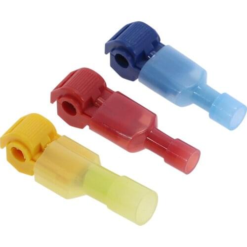 30/60/90PCS Quick Electrical Cable Connectors Snap Splice Lock Wire Terminals Crimp Electrical Car Audio Tool