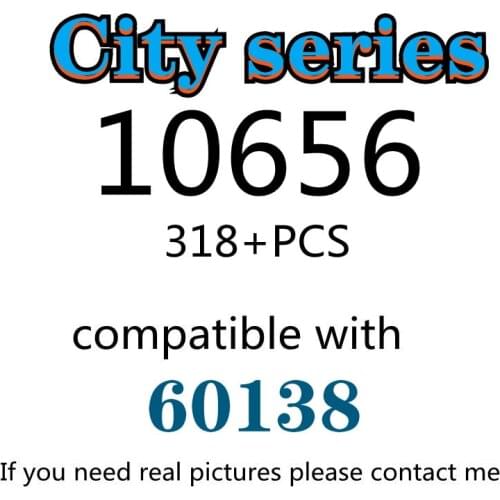 318PCS 10656 Building Block Toy City Series 60138 Assembled Building Block Childrens Toy Gifts