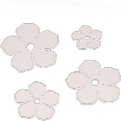 3D Flowers Metal 2021 New Metal Cutting Dies Stencils for DIY Scrapbooking Album Decorative Embossing Paper New