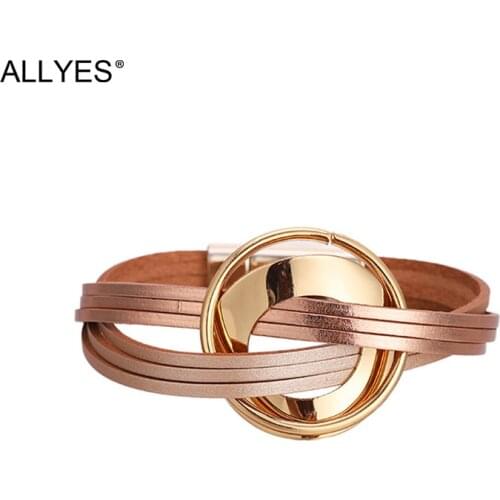 Розовые браслеты ALLYES China At AliExpress