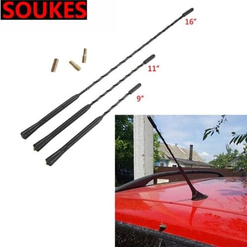 Car FM/AM Signal Antenna Roof Mast Whip Stereo Radio For Bmw E46 E39 Audi A3 A6 C5 A4 B6 Mercedes W203 W211 Mini Cooper R56 F60