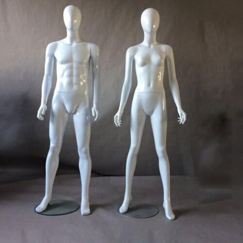 White Color Mannequin Female&Male Model Manufacturer Customized