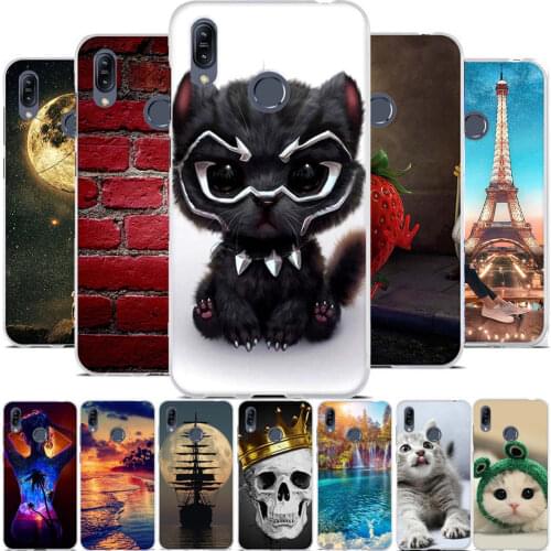 Case For Asus Zenfone Max M2 ZB633KL Silicone Case For Asus Zenfone Max ZB633KL Bag Paint Stylish Pattern Shockproof Fundas