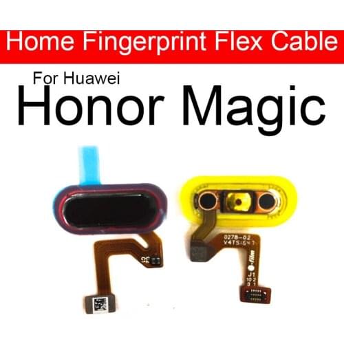 Home Button Flex Cable For Huawei Honor Magic NTS-AL00 Menu Key Fingerprint Recognition Sensor Flex Ribbon Replacement Parts
