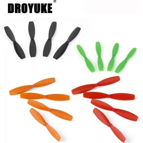 Hot 4pcs/lot UAV Quadrocopter Accessories Propeller Blades for 60mm Small Racing Drone (2 pair) fpv