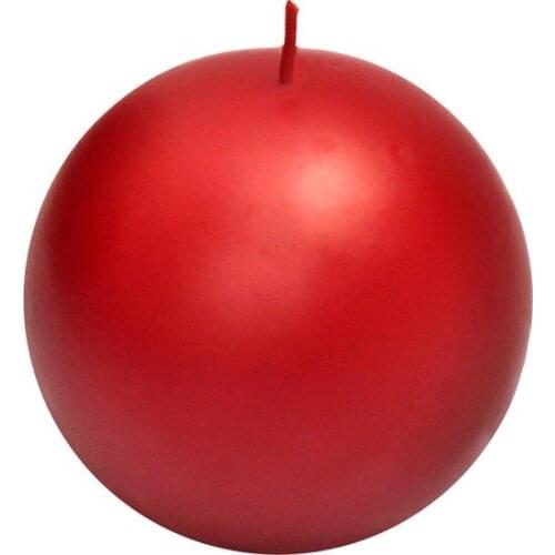 Horizon Ball Candle Candle Red 8 cm44278 candles and scents свечи и ароматы velas y aromas