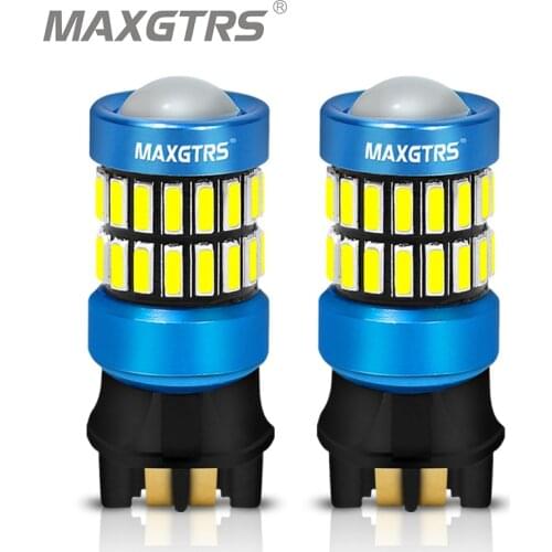 2x PW24W LED Amber Yellow Error Free PWY24W LED Bulbs For Audi A3 A4 A5 Q3 VW MK7 Golf CC Ford Fusion Front Turn Signal Lights