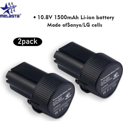 2pcs 10.8V Lithium Battery For Makita BL1013 BL1014 TD090D TD090DW DF030D LCT203W 194550-6 194551-4 DF030D DF330D power tools