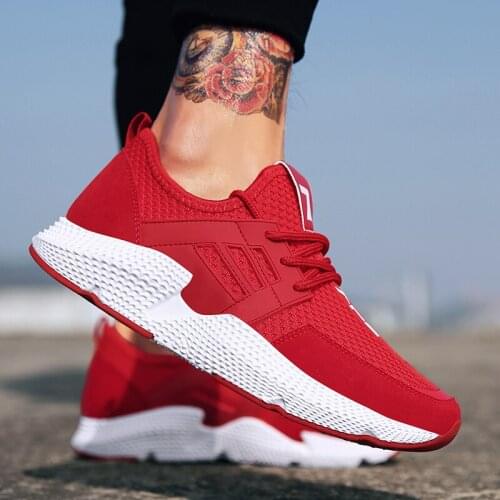 LUONTNOR 2018 Hot Sale Men Athletic Shoes Males Breathable Running Sneakers High Quality Outdoor Jogging Shoes Zapatillas Mujer