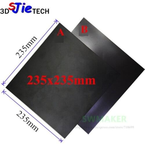 Creality ENDER-3 235x235mm Magnetic Adhesive Print Bed Tape Print Sticker Surface Flex Plate black build tape i3 3D Printer