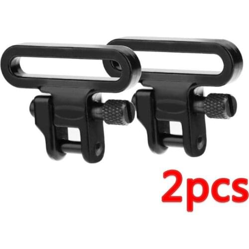 2PCS 1'' Sling Swivel Mount Adapter Airsoft Hunting Sling Swivel Stud Quick Release Sling Swivel Adapter Hunting Gun Accessories