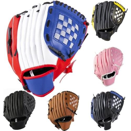 Outdoor Sports Youth Adult Left Hand Training Practice Softball Baseball Gloves Baseballs & Softballs
