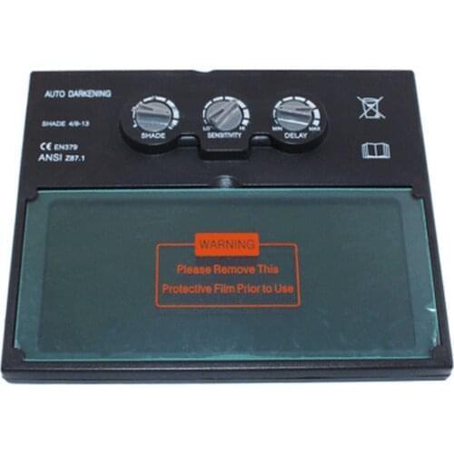 Welding Mask Solar Battery Outside Control Auto Darkening/Shading Grinding Welding Helmet/Welder Goggles/welder Cap/Lens