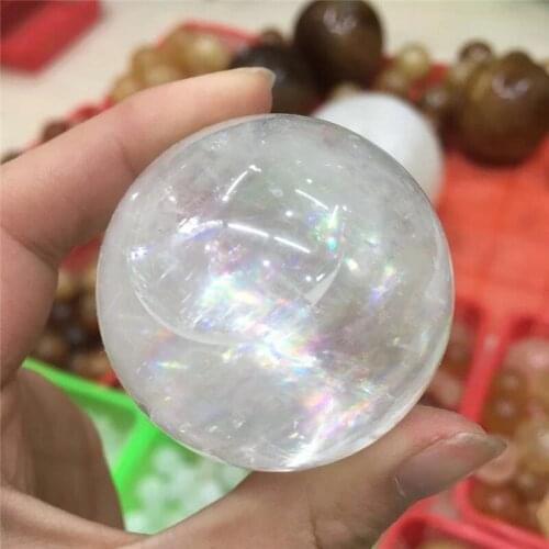 Selenite crystals high quality white quartz sphere gifts for home fdecoration