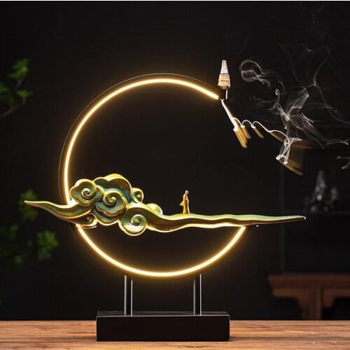 Zen garden reflux censer furnishing articles The sitting room porch teahouse desktop furnishing articles Ceramic decor