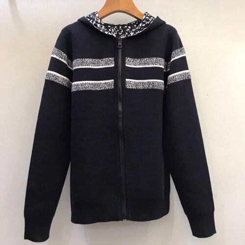 Spring Two-Side-Wear Jacket Coats Cardigans for Women High Quality Fashion Hooded Zipper Long Sleeve Hot Outerwear for Lady 2021