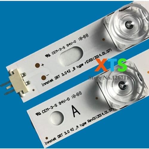 30kits LED strip For LG 42''TV DRT 3.0 42" drt 2.0 42" 6916L 1709B 1710B 1957E 1956E 6916L-1956A 6916L-1957A 42LB561v LC420DUE