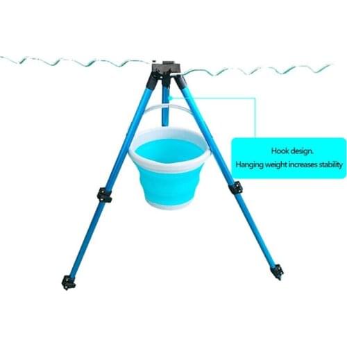 Aluminum Tripod Portable Telescopic Fishing Bracket Tripod Night Fishing Light Bracket Fishing Rod Bracket