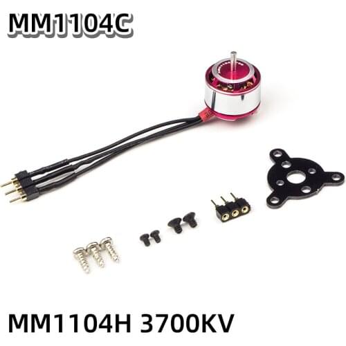 AEORC Brushless Motor CH05M 1104H 3700KV with Air Duct Brushless Outrunner Motor for RC Aircraft Plane Airplane Multi-copter