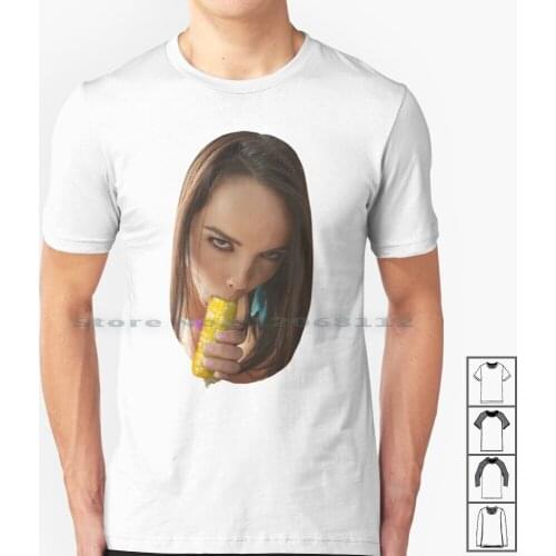 Dillion Harper-Cornstars Series T Shirt 100% Cotton Corn Mia Sucking Hardcore Glasses Breast Pussy Teen Bikini Vagina Remy La