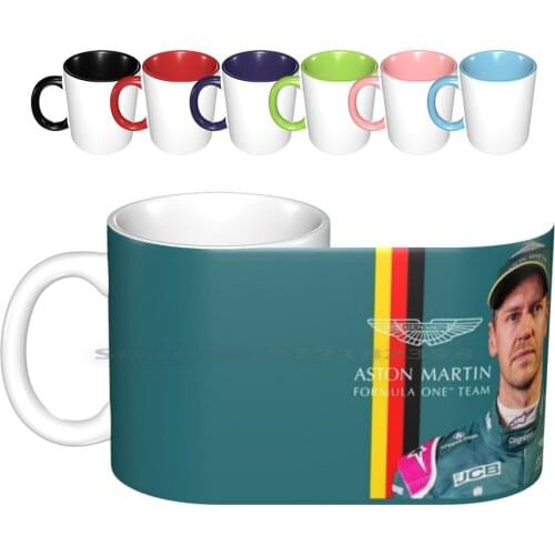 Grand Prix , F 1 2021 , 5 , Aston 2021 , Vettel Aston Ceramic Mugs Coffee Cups Milk Tea Mug F 1 Vettel Vettel Aston Vettel