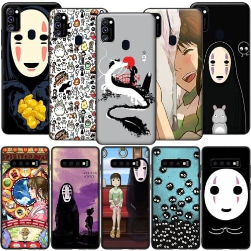 GX231 Spirited Away No Face Case for Samsung A6 A7 A8 Plus A9 A10 A20 A30 A40 A50 A60 A70 A01 EU A11 A21S A31 A41
