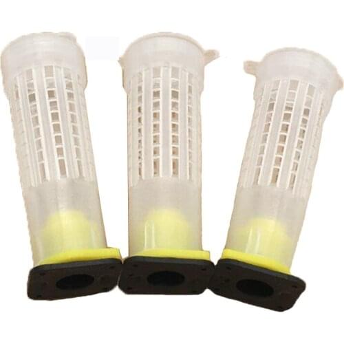 100 Set/lot Beekeeping Rearing Cup Kit Queen Bee Hair Roller Cages W/ Cell Cup Holder And Cell Fixtures Beekeepers Equipment