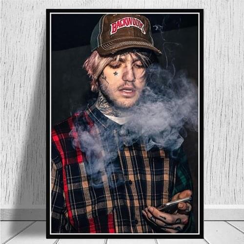 Wall Art Modular Hd Printed Pictures Nordic Style Poster Rapper Lil Peep Painting Modern Canvas For Living Room Home Decoration