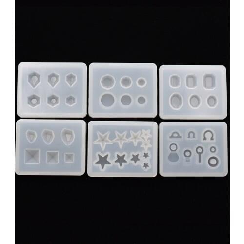 SNASAN little beads Silicone Mold earrings Resin Silicone Mould handmade DIY Jewelry Making epoxy resin molds