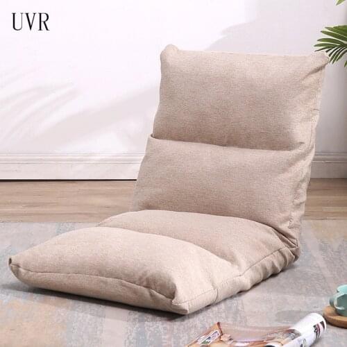 UVR Home Floor Gaming Chair Lazy Sofa Tatami Computer Chair Adjustable Backrest Living Room Reading Chair Bay Window Chair