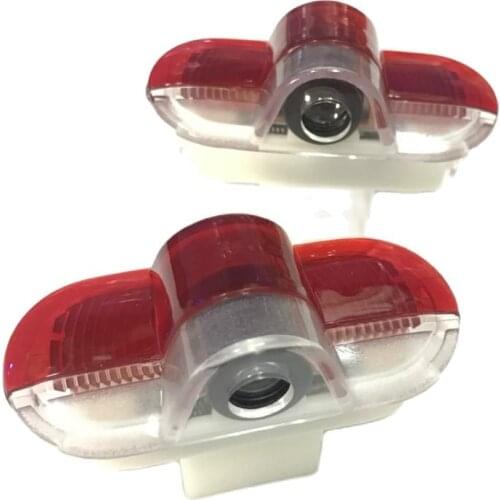 JURUS 2Pcs LED Car Door Logo Light Projector For Ford Mondeo MK4 S-MAX Plug&Play Ghost Shadow Laser Courtesy Warning Lights