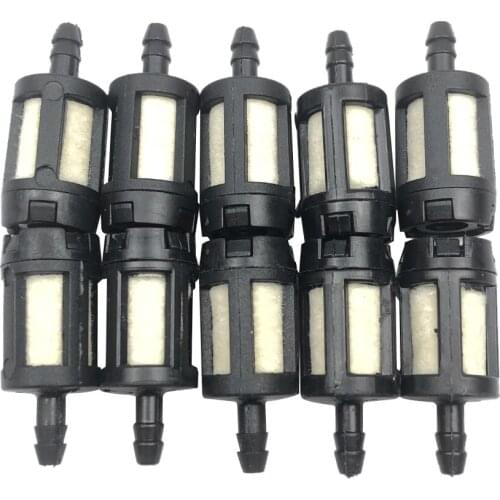10pcs/lot Chain Saw Fuel Filter for ZAMA ZF-1 ZF1 For Stihl Poulan Husq varna Chainsaw Trimmer