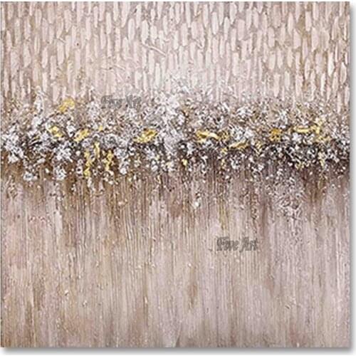 100% Hand Painted Abstract Acrylic Texture Art Paintings Latest Design Home Wall Hanging Picture Canvas Artwork For Modern Home